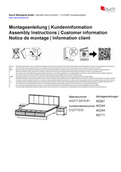 Rauch M2067 Instructions De Montage