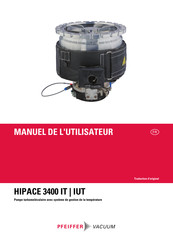 Pfeiffer Vacuum HIPACE 3400 IT Manuel De L'utilisateur