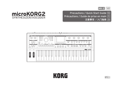 Korg microKORG2 Guide De Prise En Main