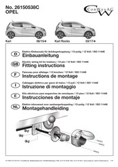 ConWys AG 26150538C Instructions De Montage