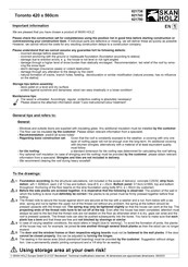 Skan Holz Toronto 621743 Mode D'emploi