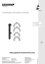 Gedore KL-2000 SP Manuel D'utilisation