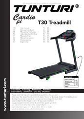 Tunturi Cardio Fit T30 Manuel De L'utilisateur