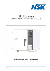 NSK iClave Instructions Pour L'utilisateur