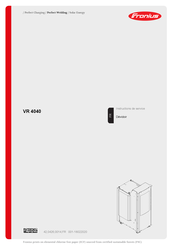 Fronius VR 4040 Instructions De Service