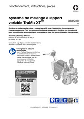 Graco TruMix XT 2003102 Instructions De Fonctionnement