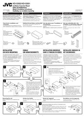 JVC KD-G501 Manuel D'installation