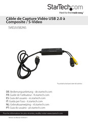 StarTech SVID2USB2NS Guide De L'utilisateur