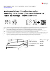 Rauch MD183 Instructions De Montage