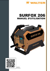 Walter SURFOX 206 Manuel D'utilisation