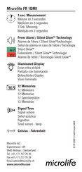 Microlife FR 1DM1 Mode D'emploi