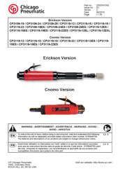 Chicago Pneumatic CP3109-19ES Mode D'emploi