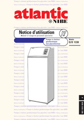 Nibe Atlantic O/O 1330 Notice D'utilisation