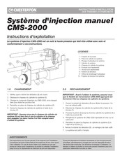 Chesterton CMS 2000 Instructions D'installation