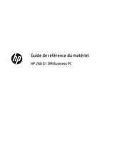 HP 260 G1 Guide De Référence