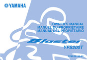 Yamaha YFS200T Manuel Du Propriétaire