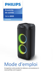 Philips TAX4509 Mode D'emploi