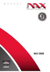 Nax Power Products NAX 1000S Manuel