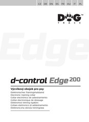 Dog trace d-control Edge 200 Manuel D'utilisation