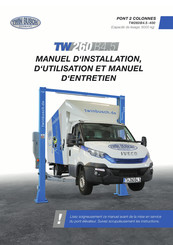 twin busch TW 260 B4.5 Manuel D'installation, D'utilisation Et D'entretien