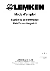 LEMKEN CCI-200 Mode D'emploi