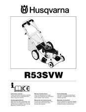 Husqvarna R53SVW Manuel D'instructions