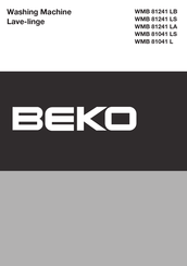 Beko WMB 81041 L Mode D'emploi