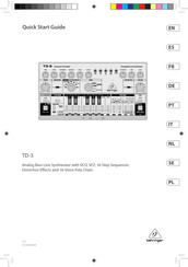 Behringer TD-3 Guide De Démarrage Rapide