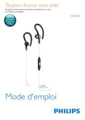 Philips SHQ8300PK/00 Mode D'emploi