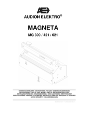 Audion Elektro MAGNETA MG 300 Mode D'emploi