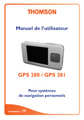 THOMSON GPS 281 Manuel De L'utilisateur