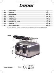 Beper BT.050 Mode D'emploi