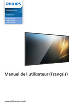 Philips 43BDL4650D Manuel De L'utilisateur