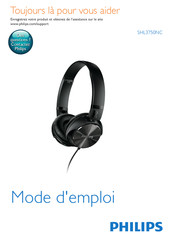 Philips SHL3750NC/00 Mode D'emploi