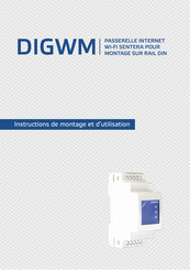 Sentera Controls DIGWM Instructions De Montage Et D'utilisation