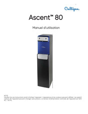 Culligan Ascent 80 Manuel D'utilisation