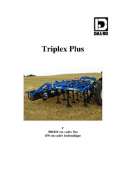 DAL-BO Triplex Plus Manuel D'utilisation