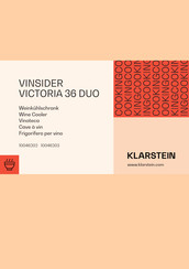 Klarstein VICTORIA 36 DUO Mode D'emploi