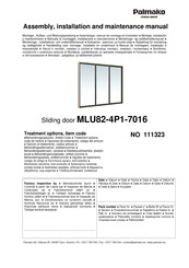 Lemeks Palmako MLU82-4P1-7016 Assemblage, Manuel De Montage Et D'entretien