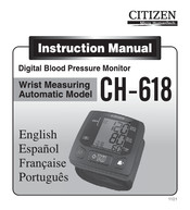 Citizen CH-618 Manuel D'instructions