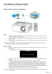 Optoma ZH450 Manuel D'utilisation