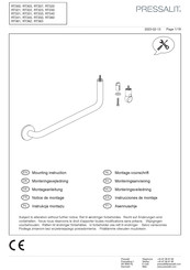 Pressalit PLUS RT330 Notice De Montage