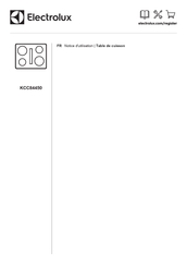 Electrolux KCC84450 Notice D'utilisation