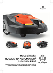 Husqvarna AUTOMOWER 520H Manuel D'utilisation