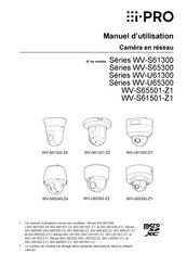 i-PRO WV-S61300 Série Manuel D'utilisation