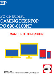 HP Pavilion 690-0100NF Manuel De L'utilisateur