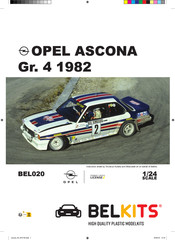 BELKITS OPEL ASCONA BEL020 Mode D'emploi