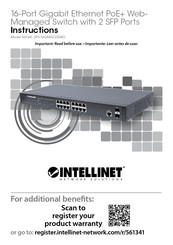 Intellinet Network Solutions IPS-16GM02-220W Manuel D'instructions