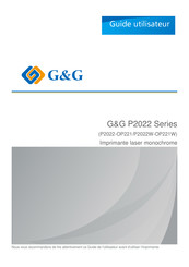 G&G P2022 Serie Guide Utilisateur