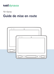 Tobii Dynavox TD I Série Guide De Mise En Route